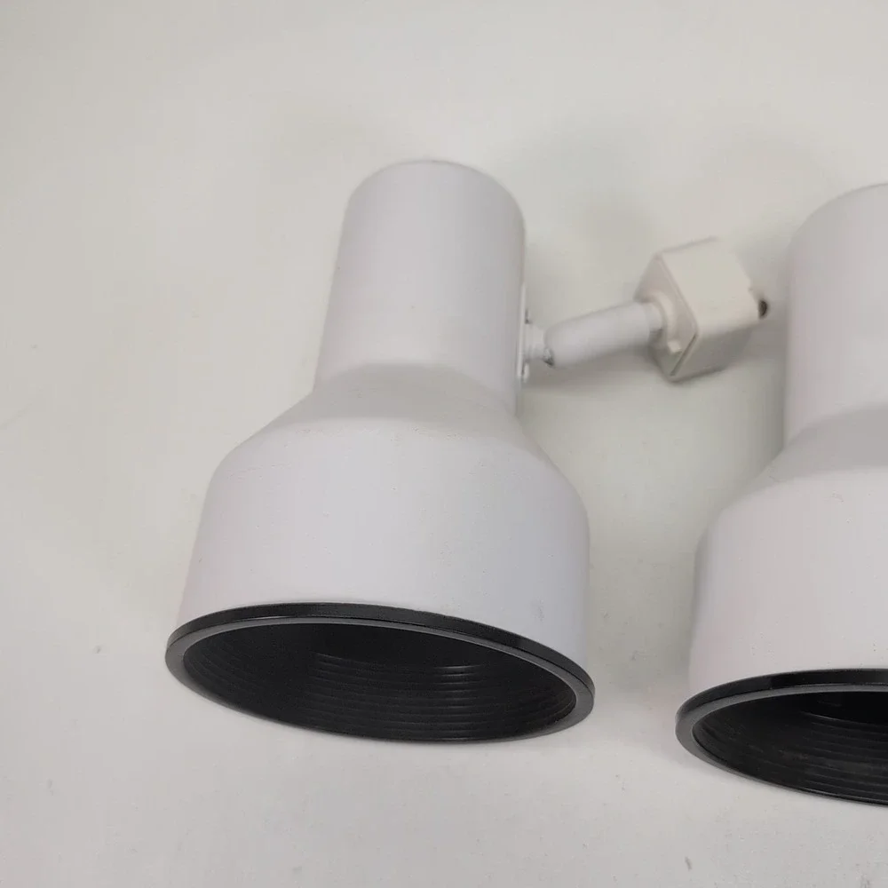 RKI 610543 Track Lighting Heads White 3 Pack Replacement Fixture Theater Home